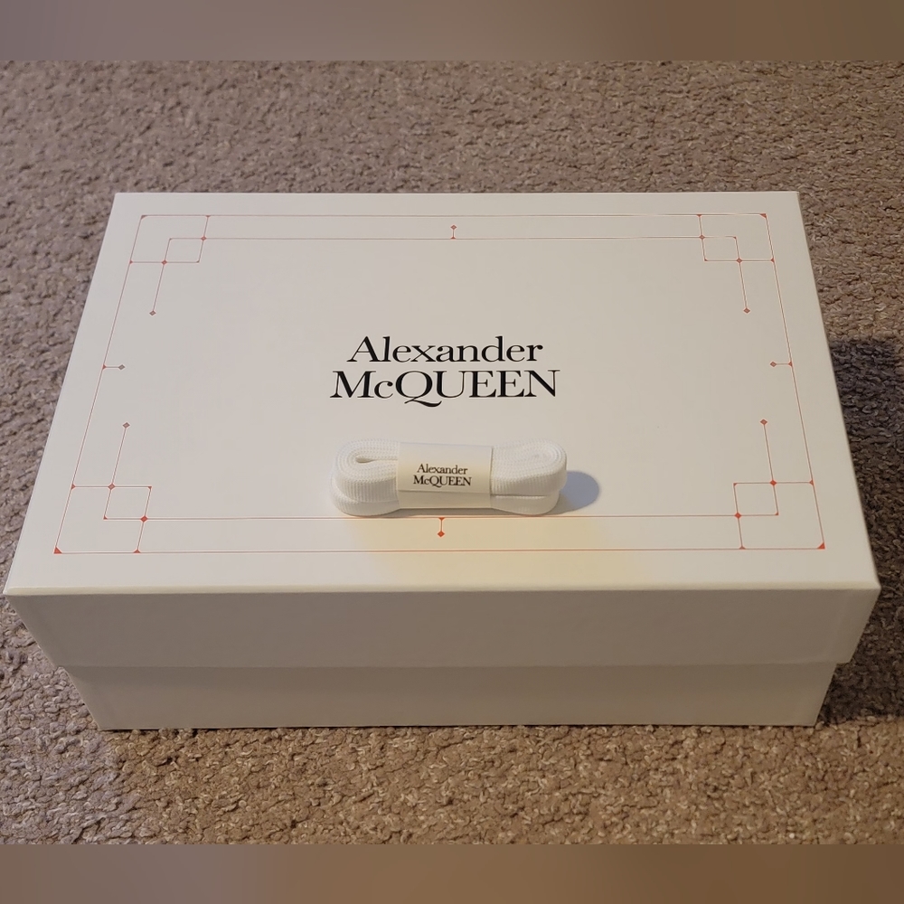 Alexander McQueen White Oversized Sneaker
